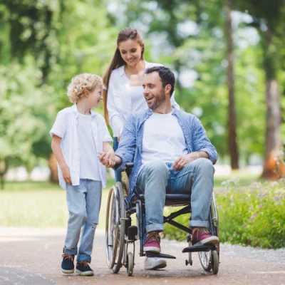zagłówek do wózka inwalidzkiego, zagłówek dla niepełnosprawnych