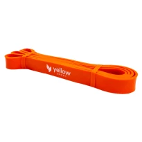 Sprzęt do ćwiczeń - Guma do ćwiczeń pomarańczowy ( opór 16-29kg ) - yellowPOWER band