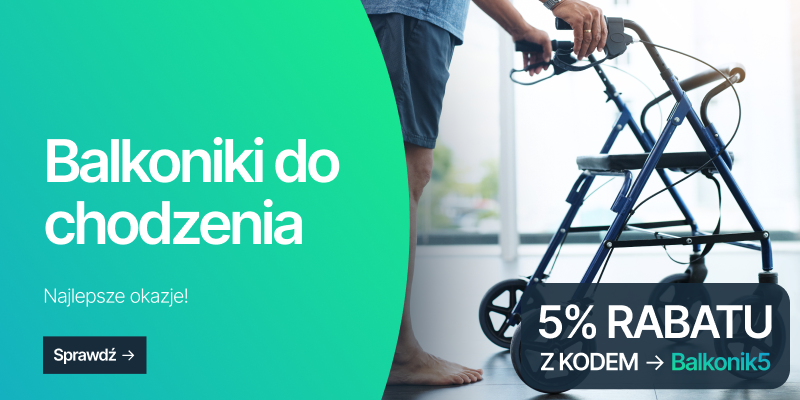 balkonik do chodzenia, balkonik czy kule, chodzik dla seniora
